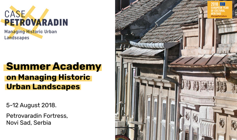 Poziv Istraživačima Za Učešće U Ljetnoj Akademiji O Upravljanju Historijskim Gradskim Predjelima U Novom Sadu