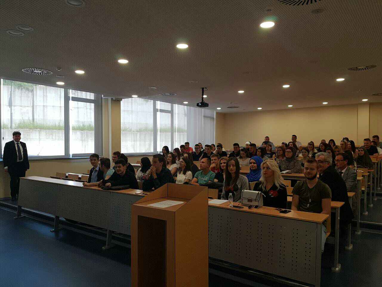 Second Days Of International Lectures Held At The International University Travnik