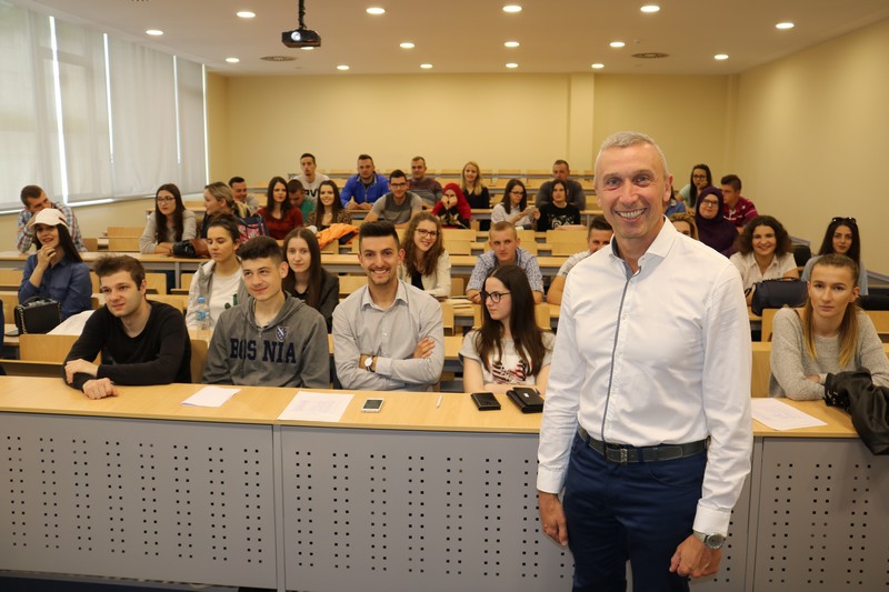 Erasmus + Mobility Program: Professor From Lithuania Raimundas Kalesnykas Visited IUT And Held Lectures