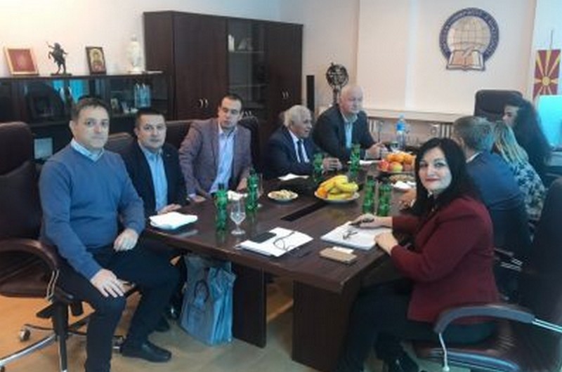 The Delegation Of The International University Travnik Visited The European University Of The Republic Of Macedonia
