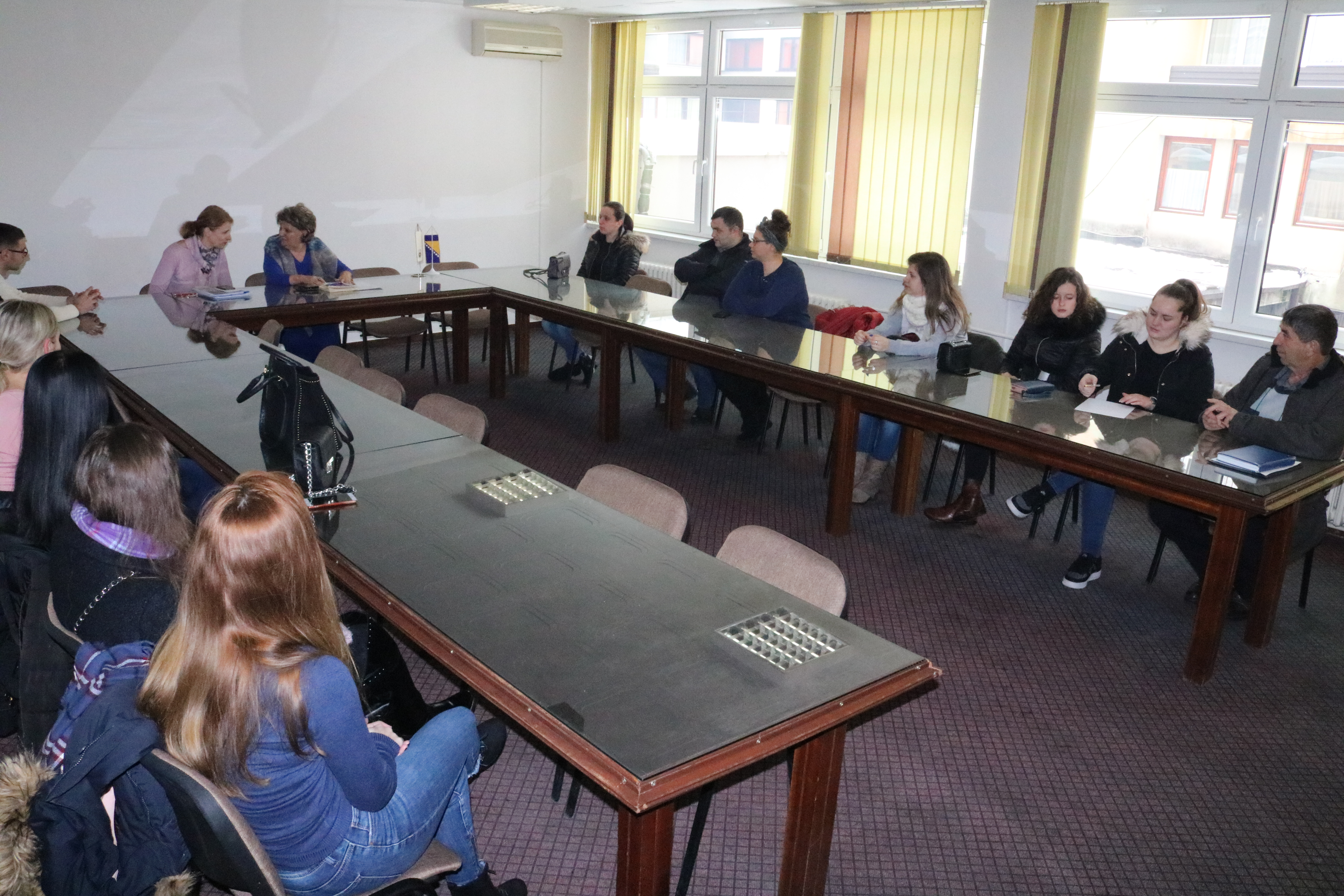 Students Of The Faculty Of Law Visited The Travnik Municipality