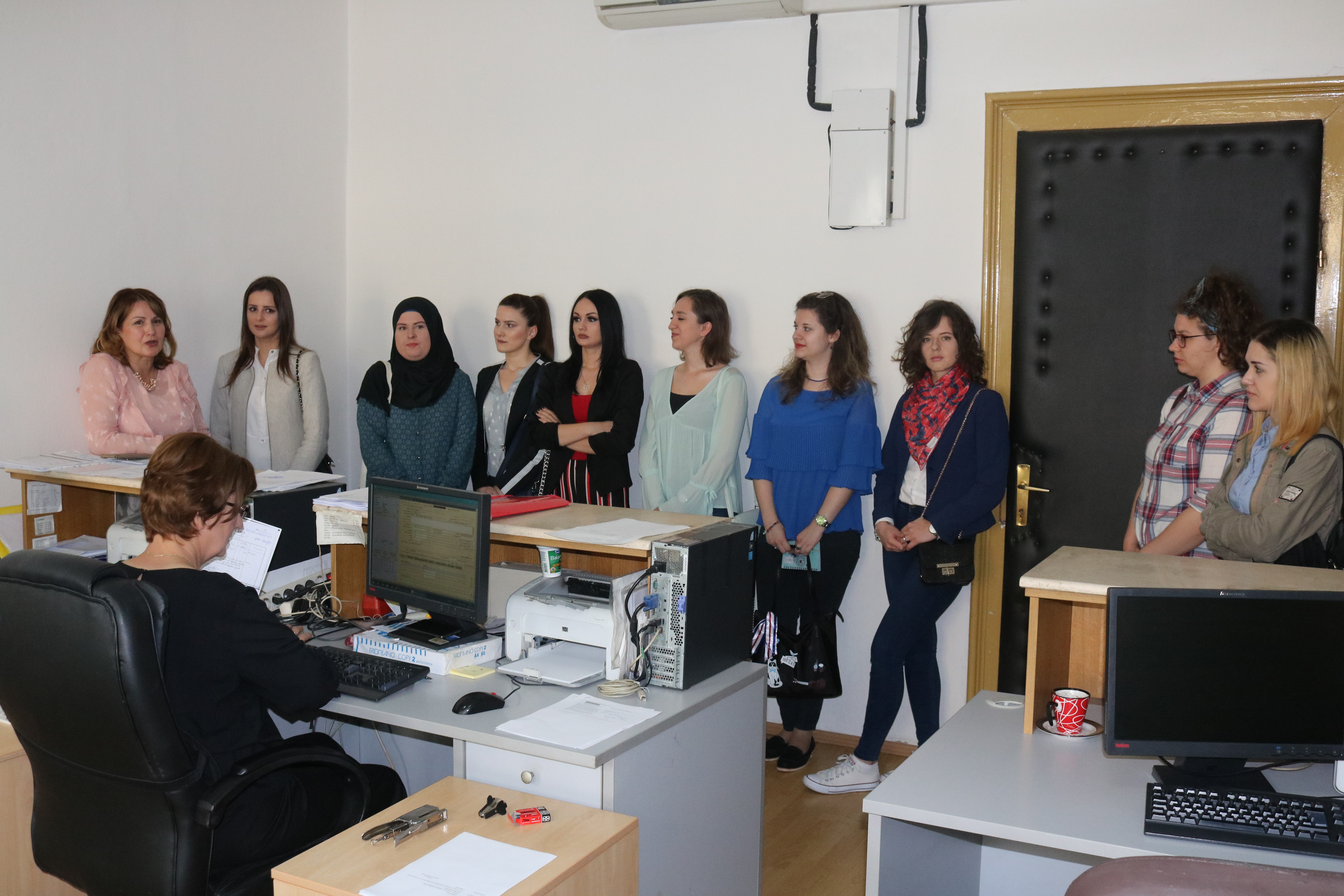 Studenti Pravnog Fakulteta Travnik Posjetili Općinski Sud U Travniku