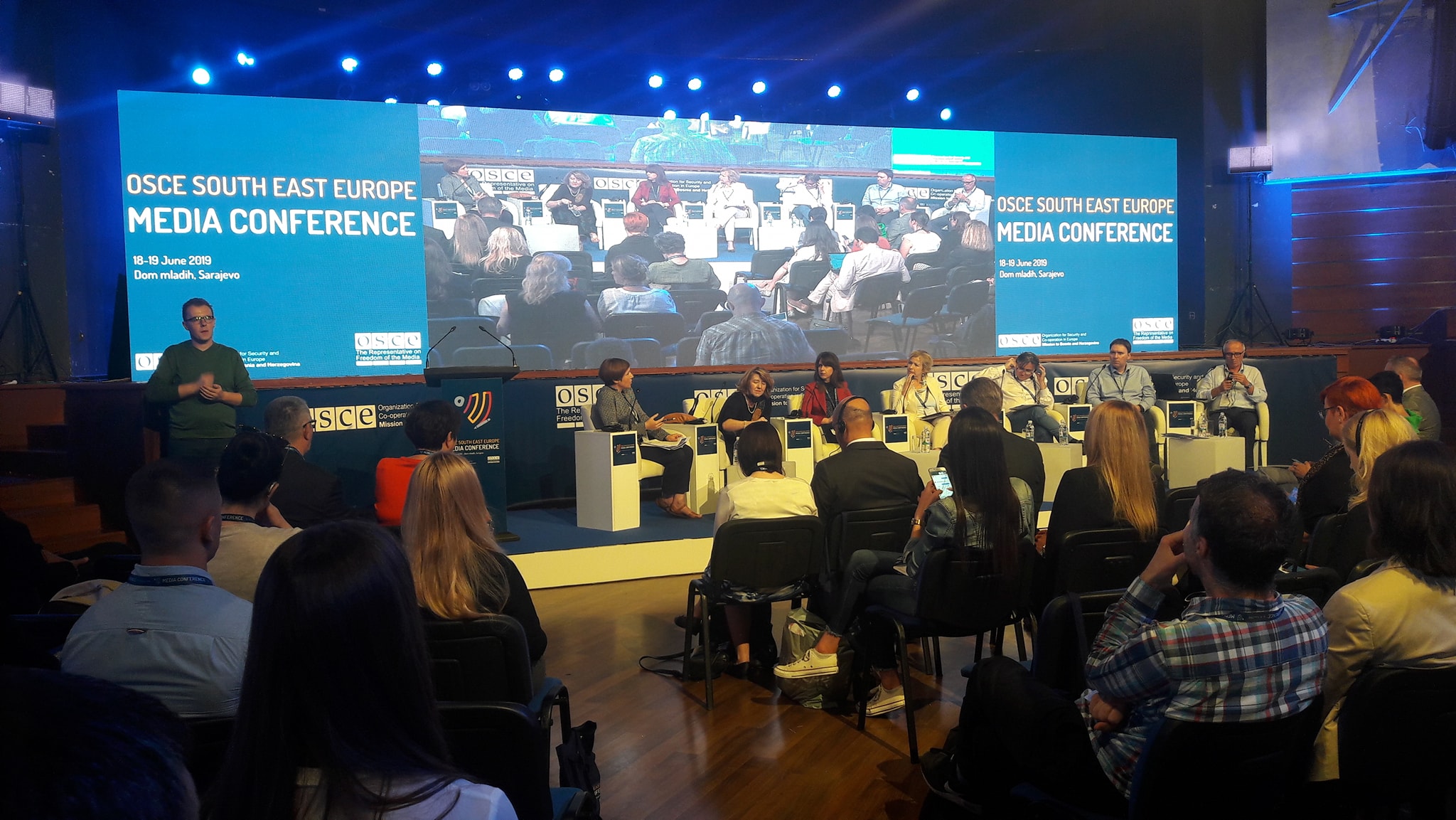 Predstavnici Fakulteta Za Medije I Komunikacije Travnik Prisustvovali šestoj Konferenciji OSCE-a O Medijima U Jugoistočnoj Evropi