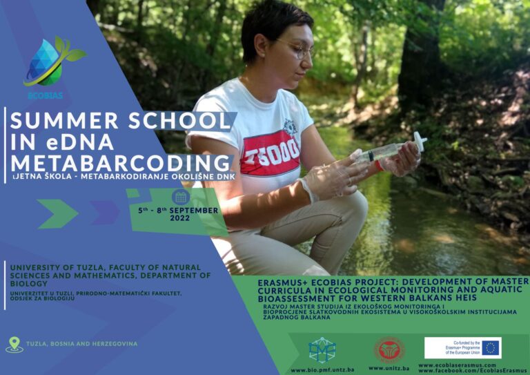 Ljetna škola Iz Metabarkodiranja Okolišne DNK U Okviru Realizacije Erasmus+ Ecobias Projekta