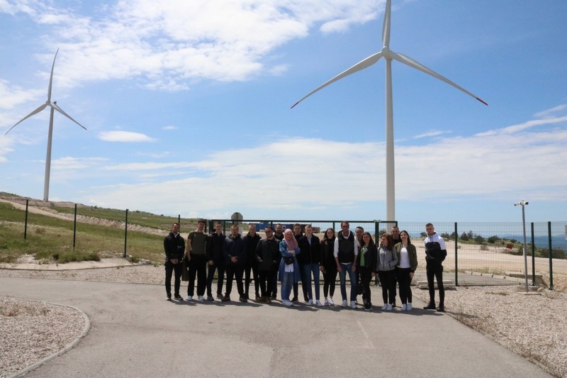 Studenti Fakulteta Politehničkih Nauka Travnik Posjetili Vjetropark I Hidroelektranu